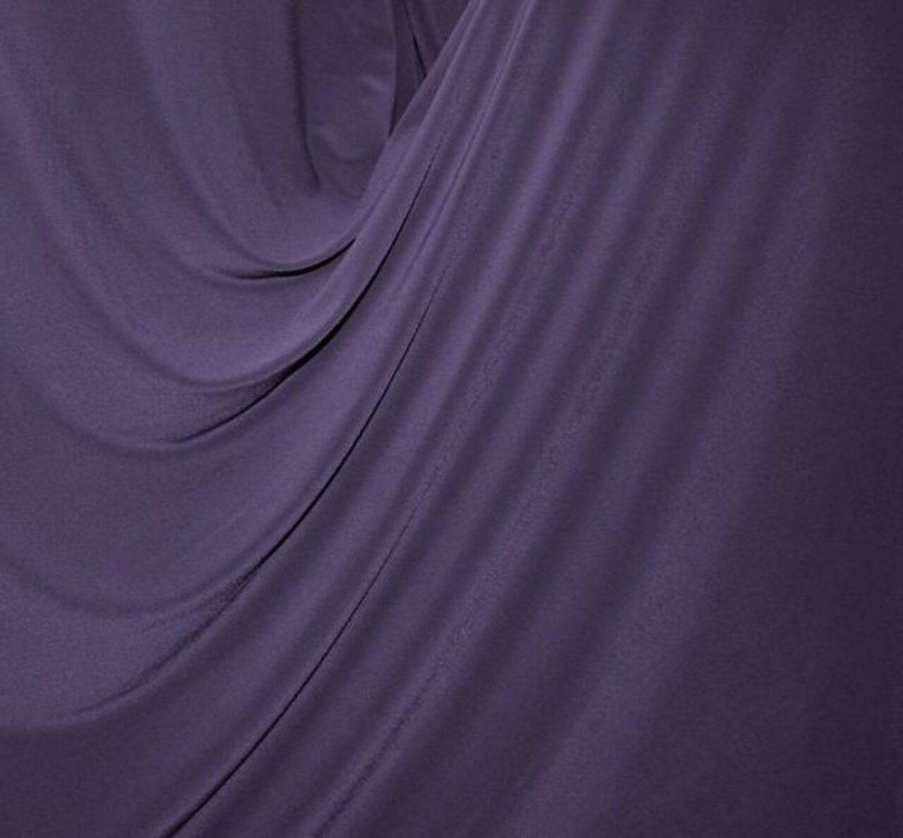 1 Yard ITY Purple Jersey Apparel Fabric 92% Polyester 8% Spandex 58/60" Width